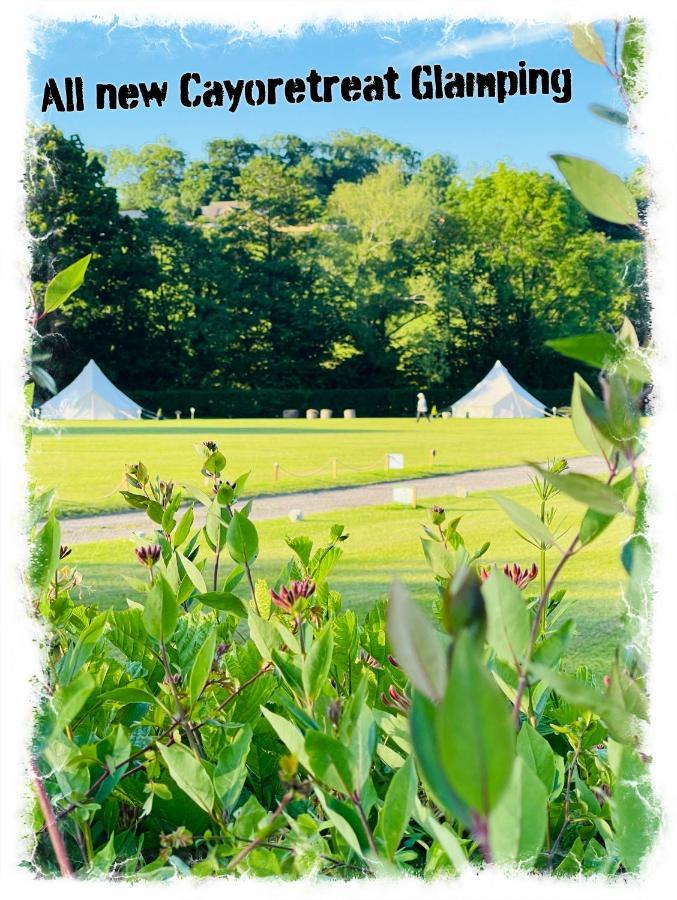 Cayoretreat Luxury Bell Tent Clodock Buitenkant foto