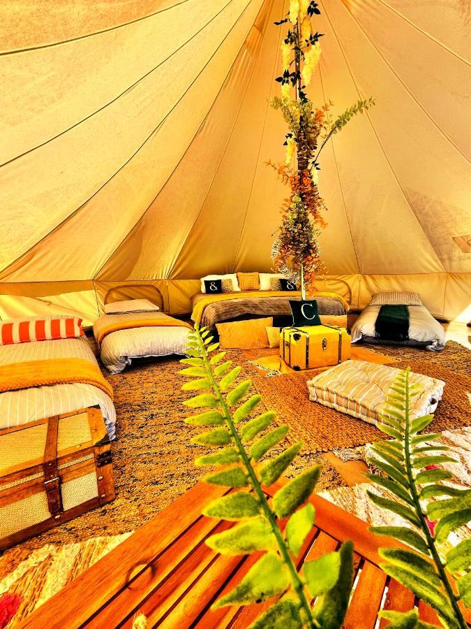 Cayoretreat Luxury Bell Tent Clodock Buitenkant foto
