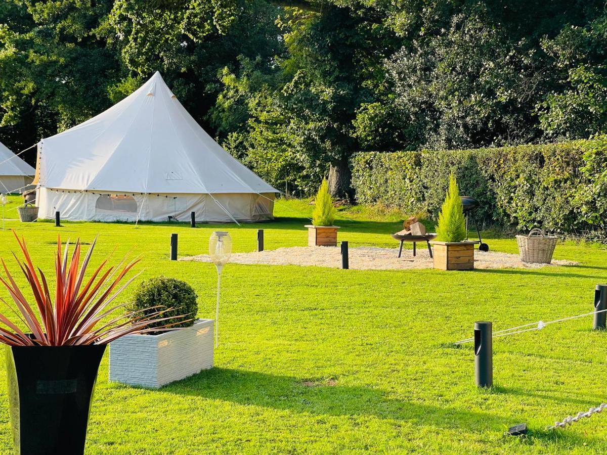 Cayoretreat Luxury Bell Tent Clodock Buitenkant foto
