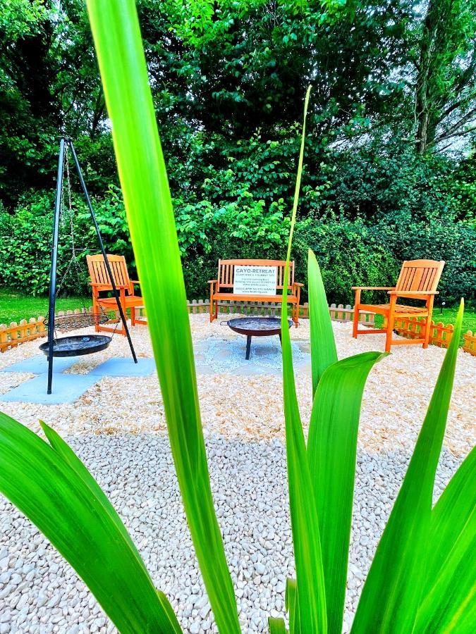 Cayoretreat Luxury Bell Tent Clodock Buitenkant foto