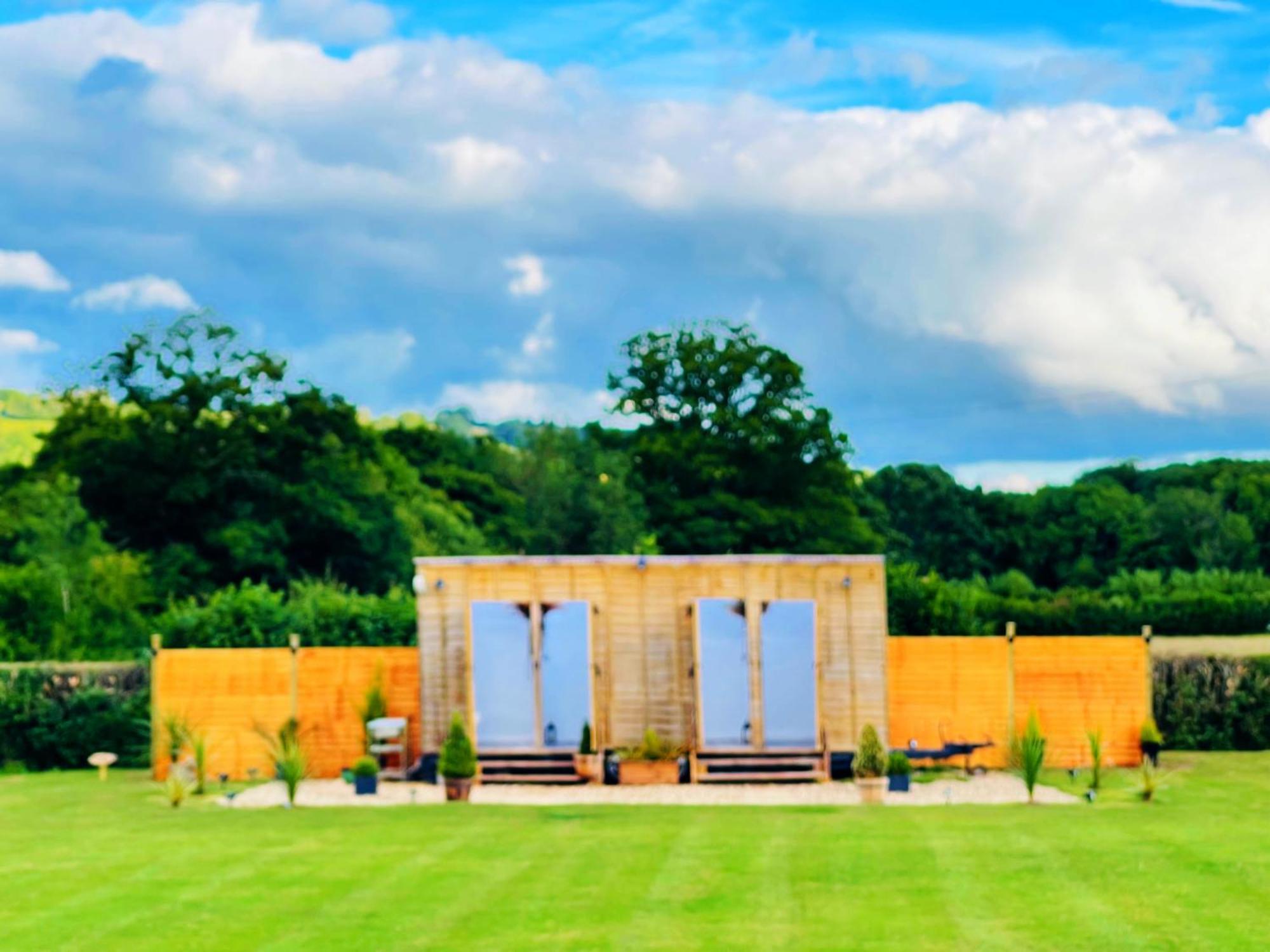 Cayoretreat Luxury Bell Tent Clodock Buitenkant foto