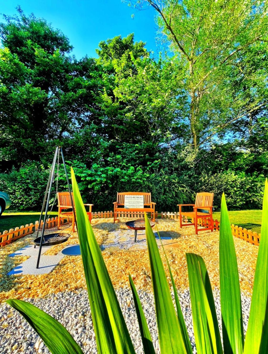 Cayoretreat Luxury Bell Tent Clodock Buitenkant foto